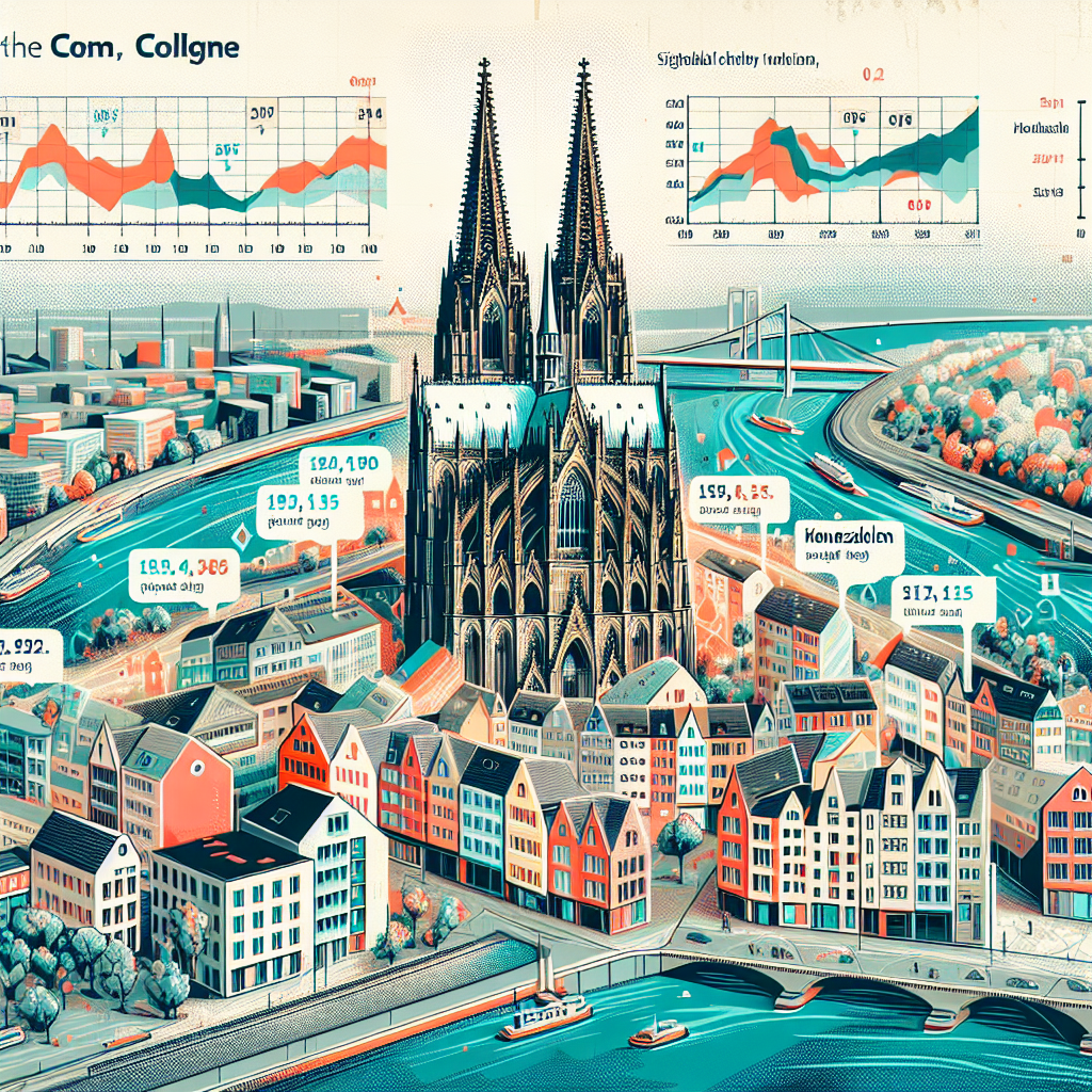 Entwicklung des Mietspiegels in Köln in den letzten Jahren